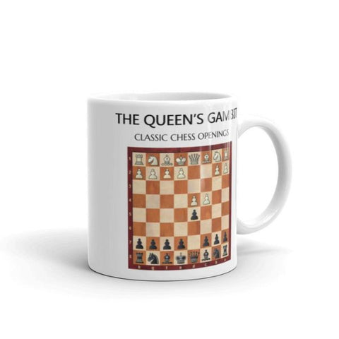 Taza El Gambito de la Reina Ajedrez