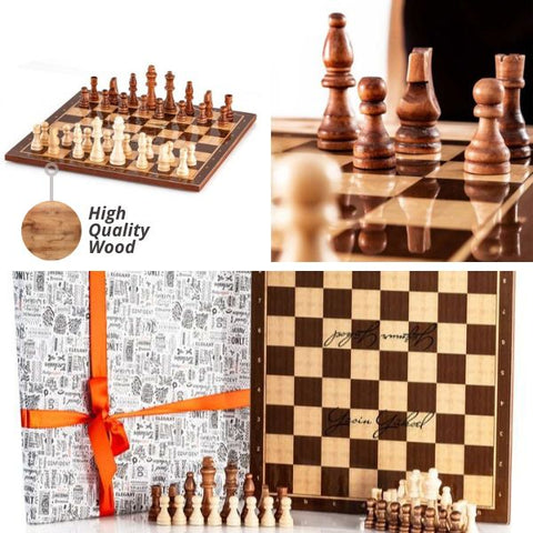 personalized chess set