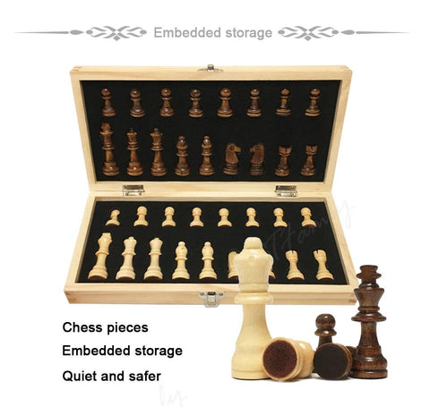 tablero de ajedrez con reinas adicionales magnetico de madera online comprar ahora