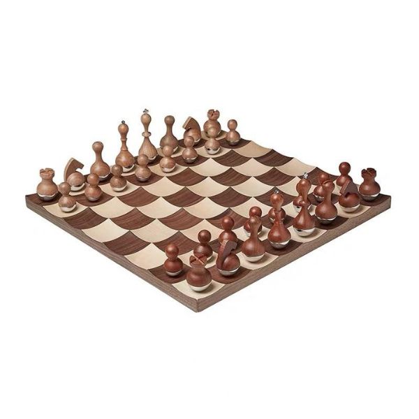 Luxury Wobble Wooden Chessboard