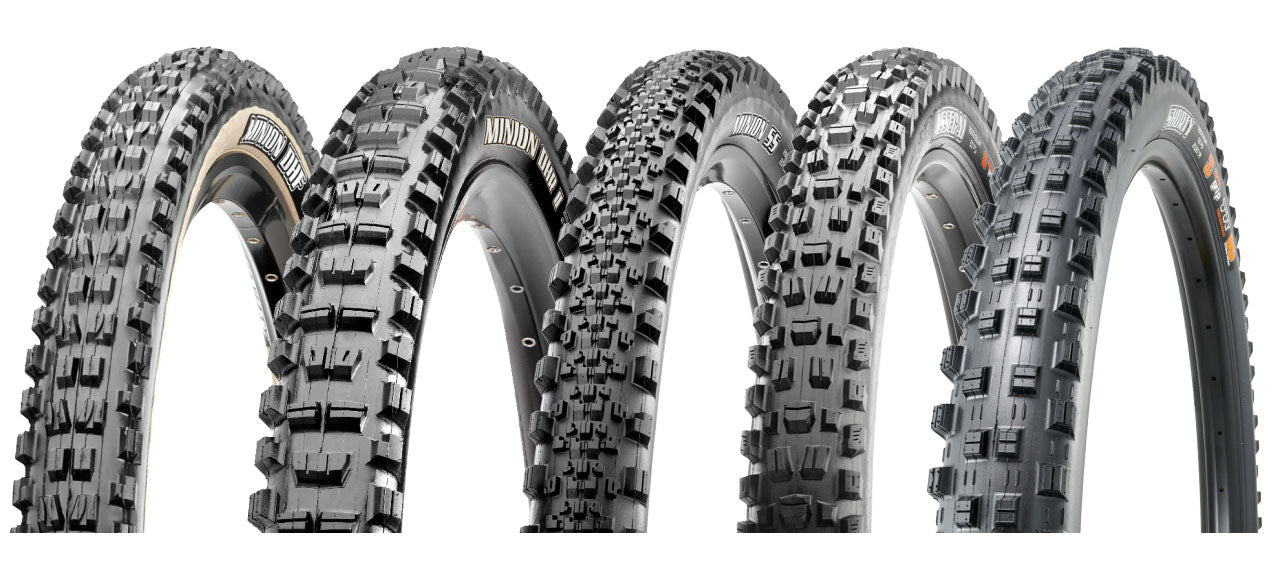 New Maxxis bike tyres