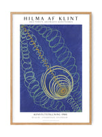 Hilma af Klint - Blue abstract