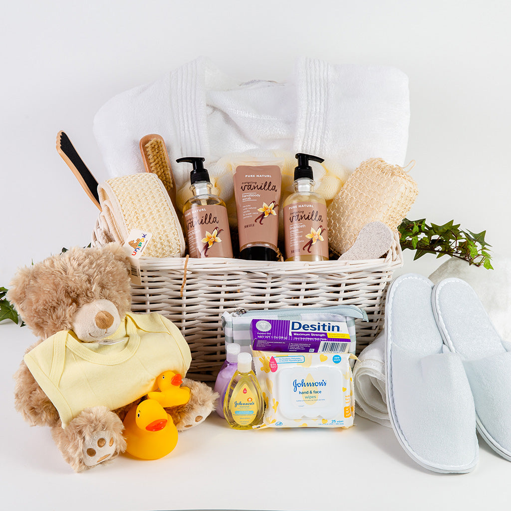 Mommy & Baby Bath Gift Basket Gift Basket