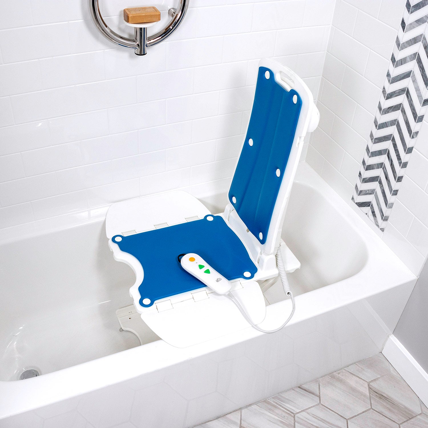 BathLyft Battery Operated Bath Lift Chair SolutionBased