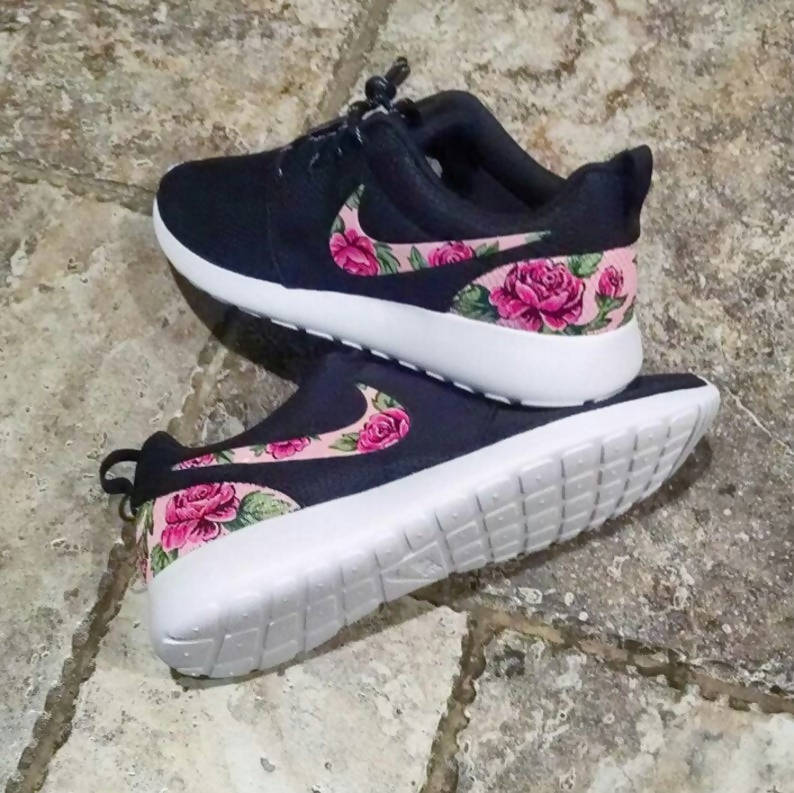 Floral Custom Nike Roshe One – BespokeMark