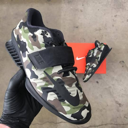 custom camo shoes