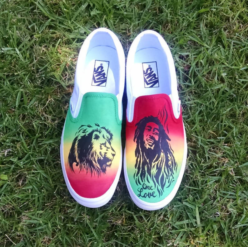 bob marley shoes vans