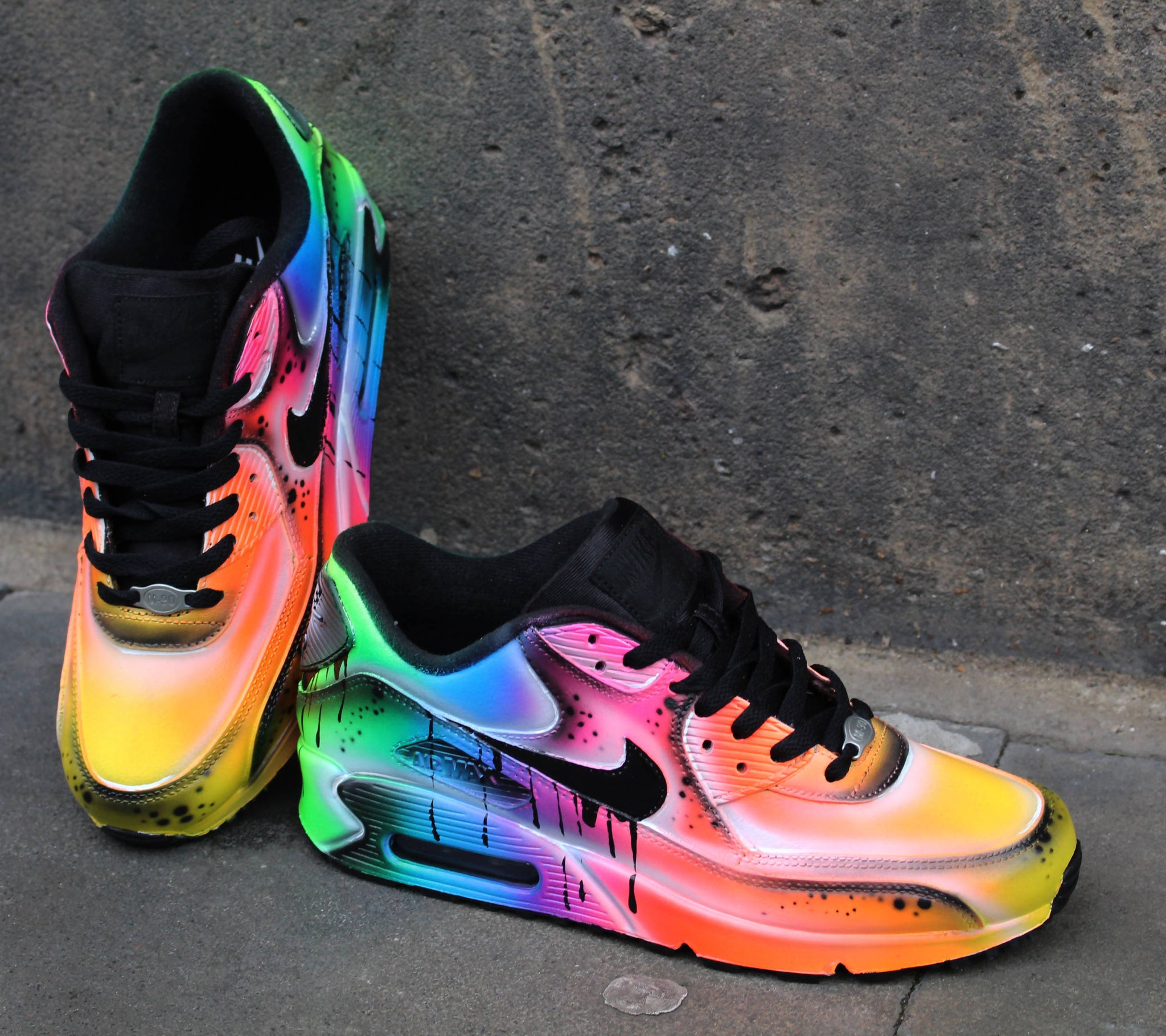 airbrushed nike air max