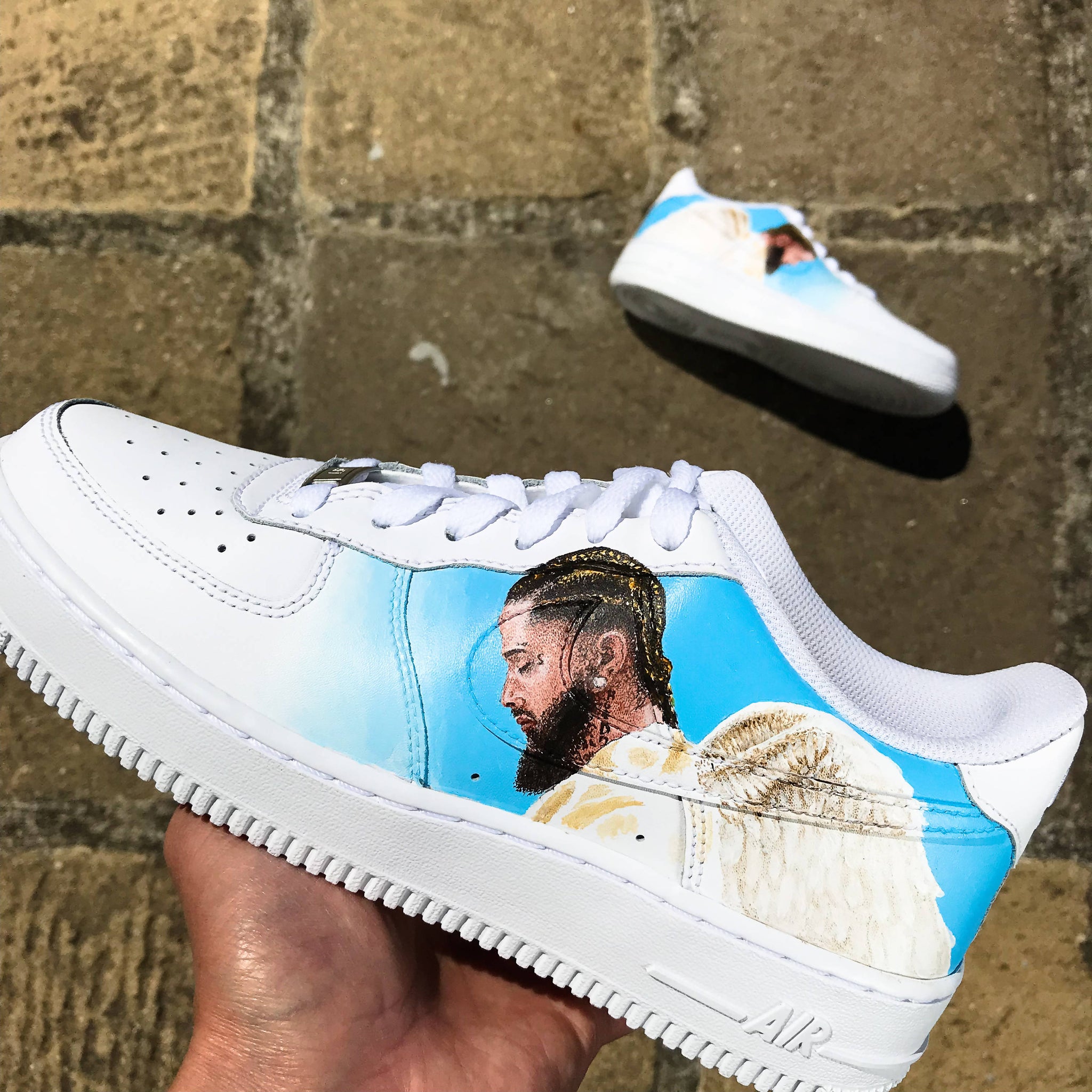 nipsey hussle air force ones