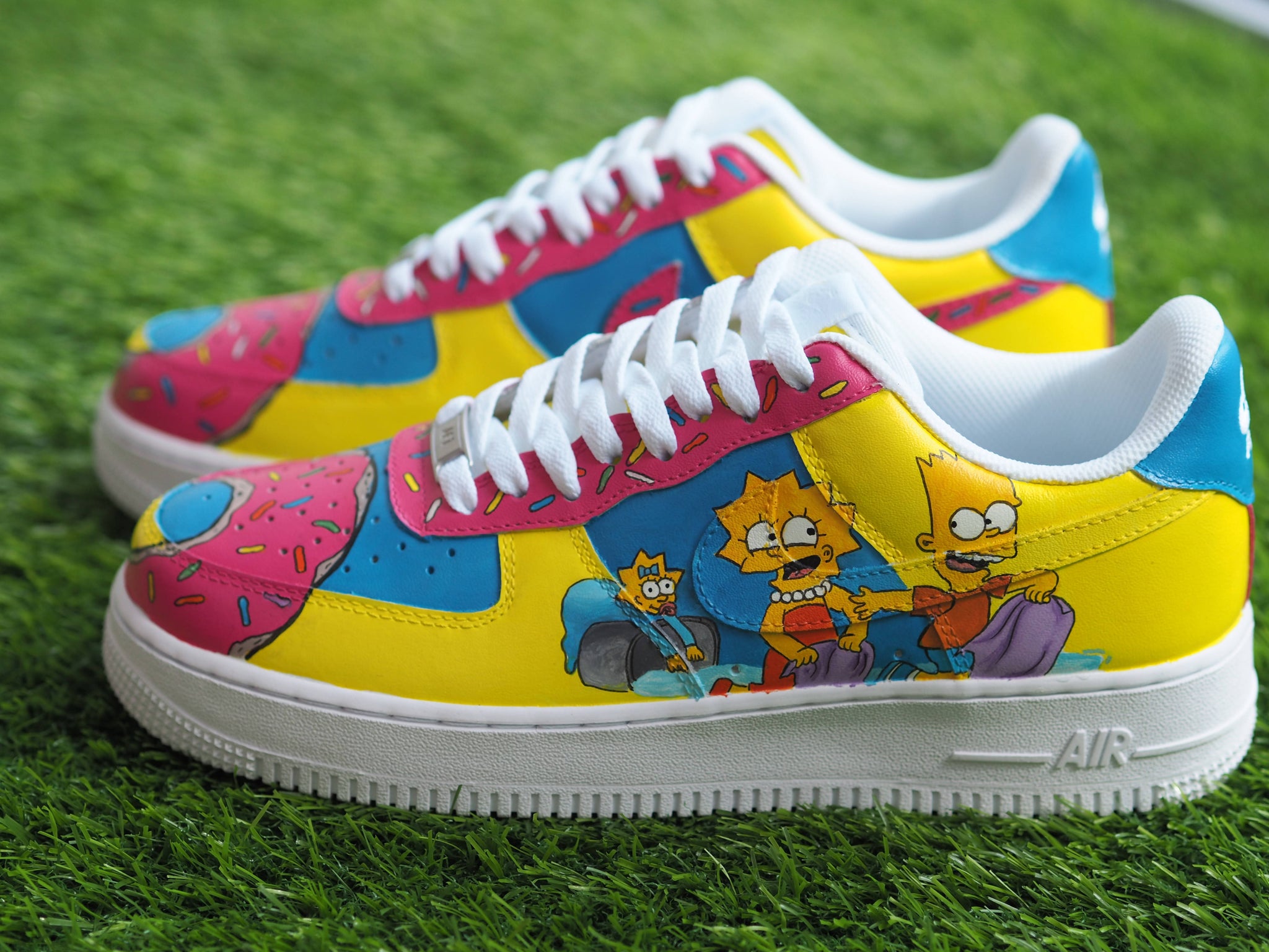 nike air force 1 the simpsons