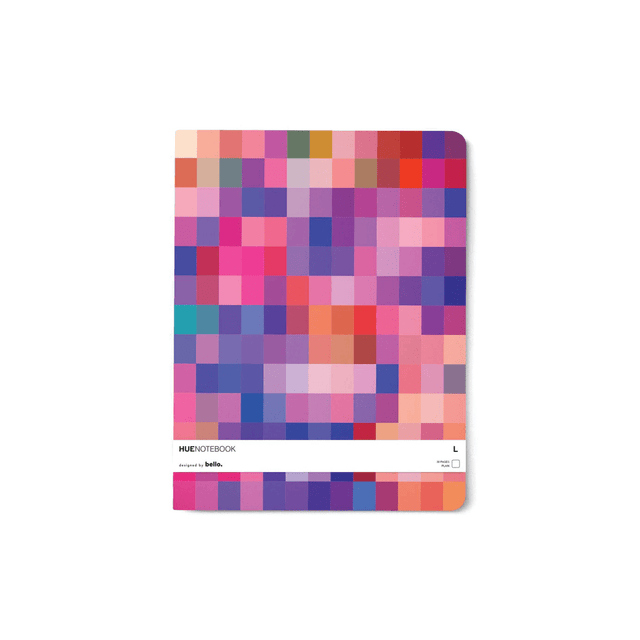 Bello Quaderni A4 HueNotebook Pixel Violet