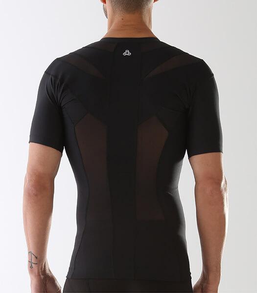 SPFC - Camiseta Postural Masculina - Posture Shirt® Pullover Com