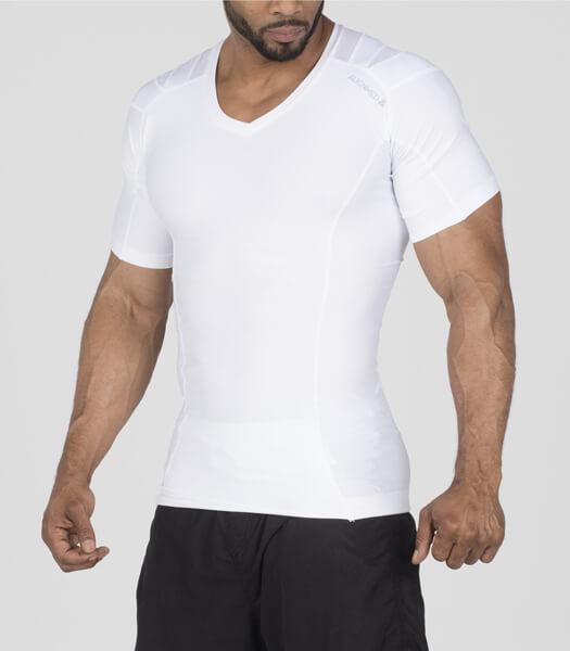 Camiseta Postural Masculina - Posture Shirt® Com Zipper - Alignmed