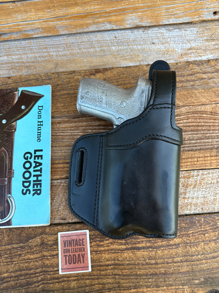 Don Hume J.I.T. SIG Sauer SP2022 Slide Holster Right Hand Black Leather  J966636R [FC-2-DHJ966636R] - Cheaper Than Dirt