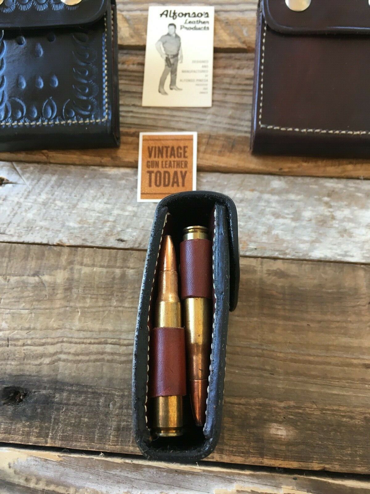 30-06 leather ammo belt