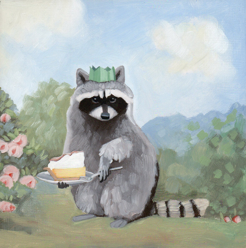 anthropomorphic raccoon