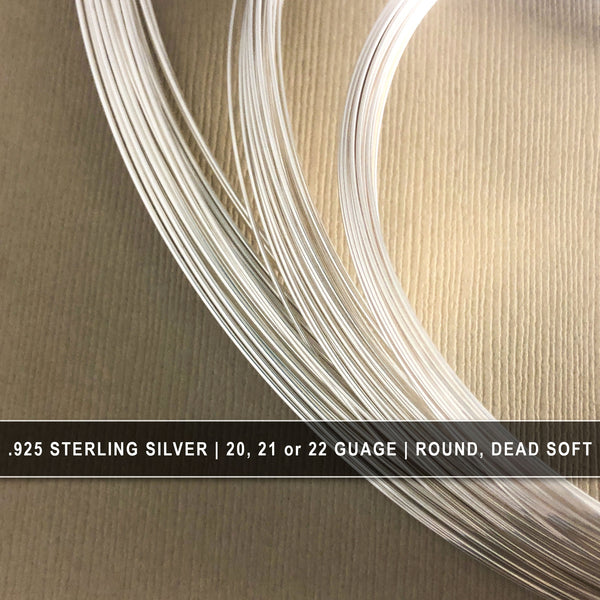 Sterling Silver 22 Gauge Round Wire