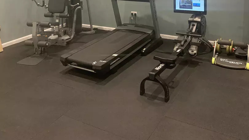 Image of customers home gym