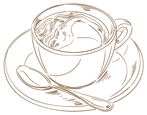 Coffee cup illustration