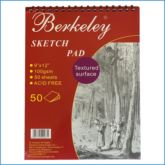 Berkeley Sketch Pad Black Paper, A4, 25 sheets, 150gsm