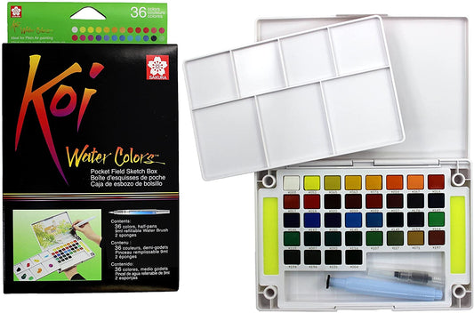 Sakura Koi Watercolor 24 Colors – Project Workshop PH