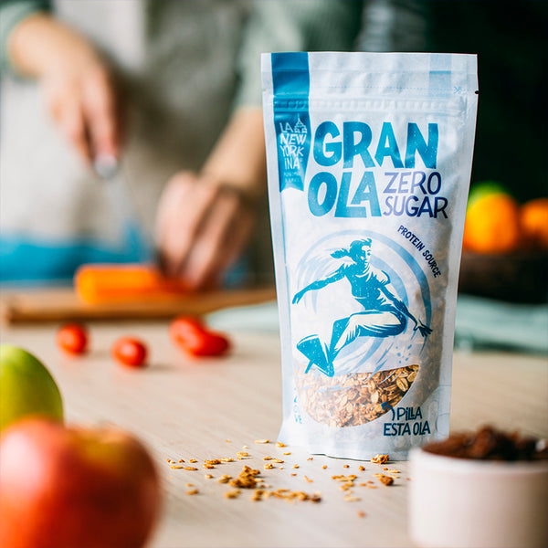 GRANOLA REALFOODING 275 GR - LA NEWYORKINA - Productos vegetarianos,  veganos, sin lactosa y sin gluten