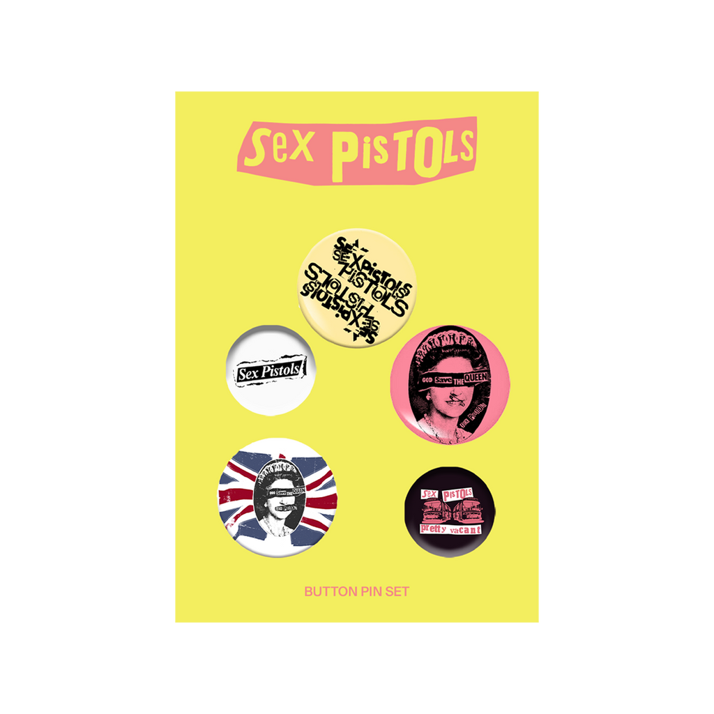 Sex Pistols Button Set Sex Pistols Official Store 