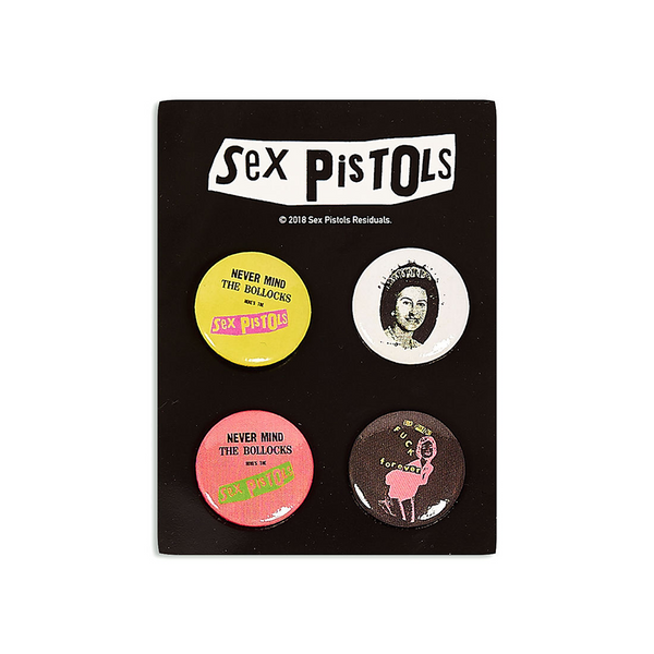 Badge Set Sex Pistols Official Store 