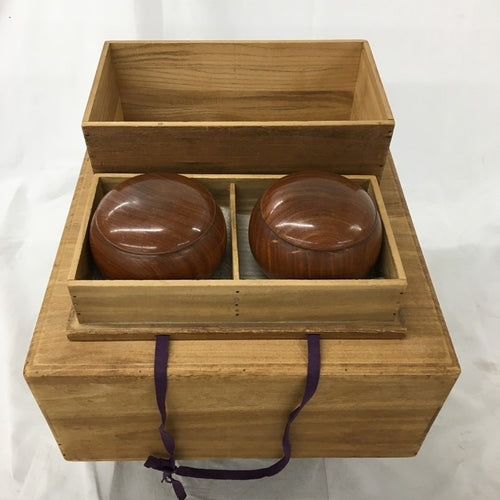 #130165 - 20cm Floor Board Set - Shin-kaya - Paulownia Lid - Slate and Shell - Quince Bowls - Paulownia Box - Free Express Shipping