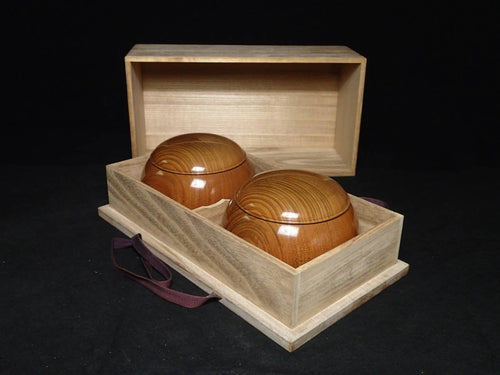 #172097 - Size 41 Slate and Shell Set - Keyaki Go Bowls - Paulownia Box - Free FedEx Shipping