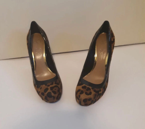 jessica simpson leopard pumps