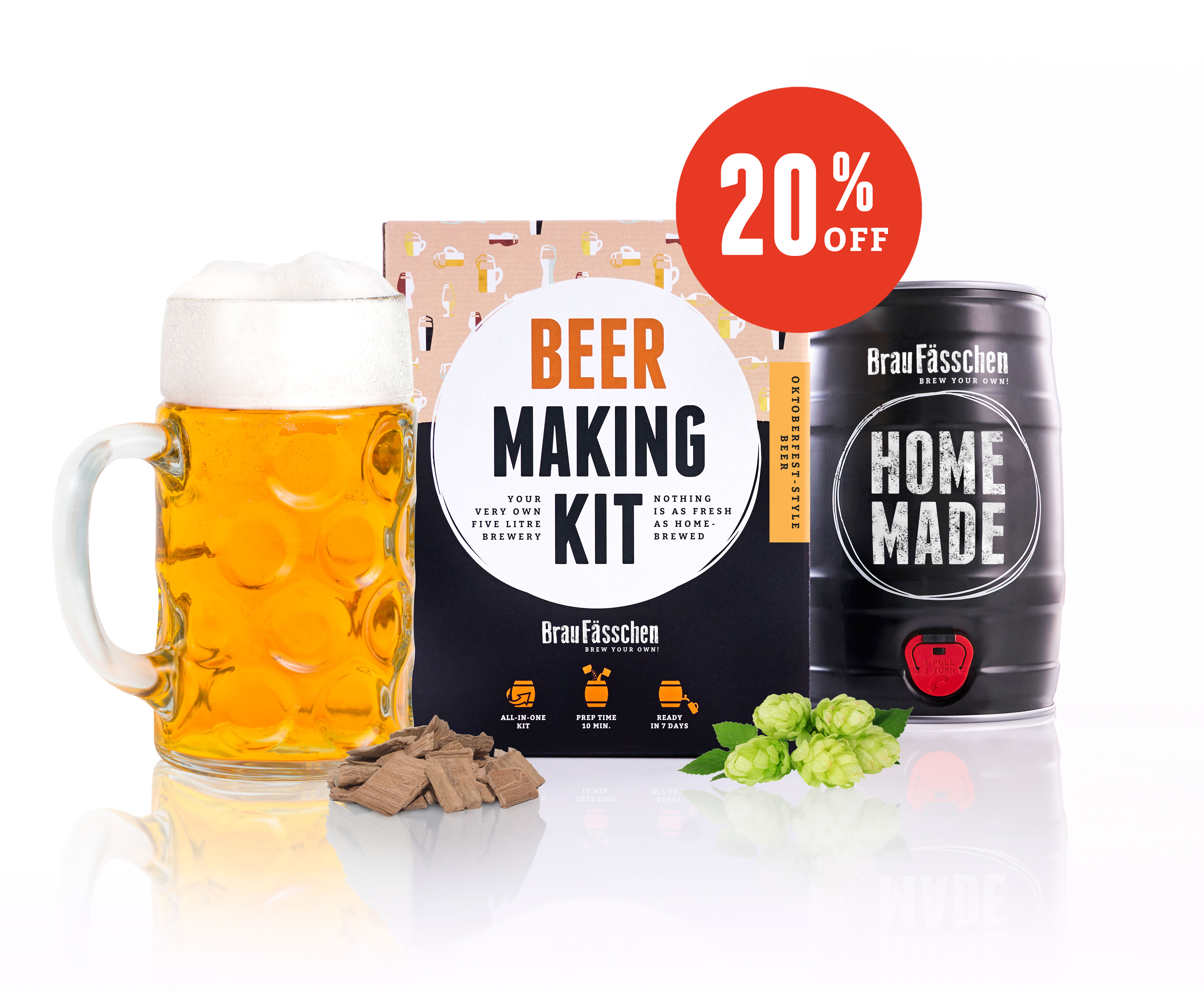 Kit de brassage Brew Monkey Beer - Bière IPA Premium - Brasser votre propre  bière 