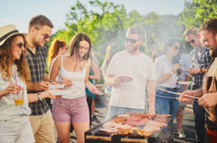 Grillen Party Fussball EM