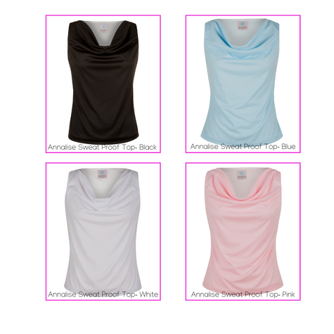 Annalise Sweat Proof Top- All Colors