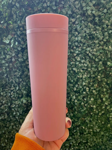 Pink Tumbler 16oz Plain Matte