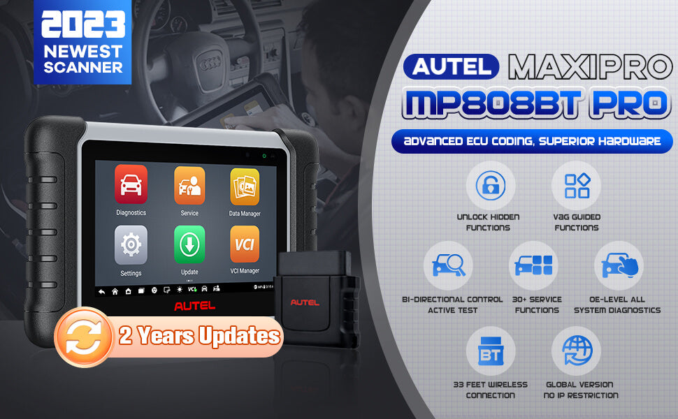 Autel MaxiPRO MP808BT Pro Description