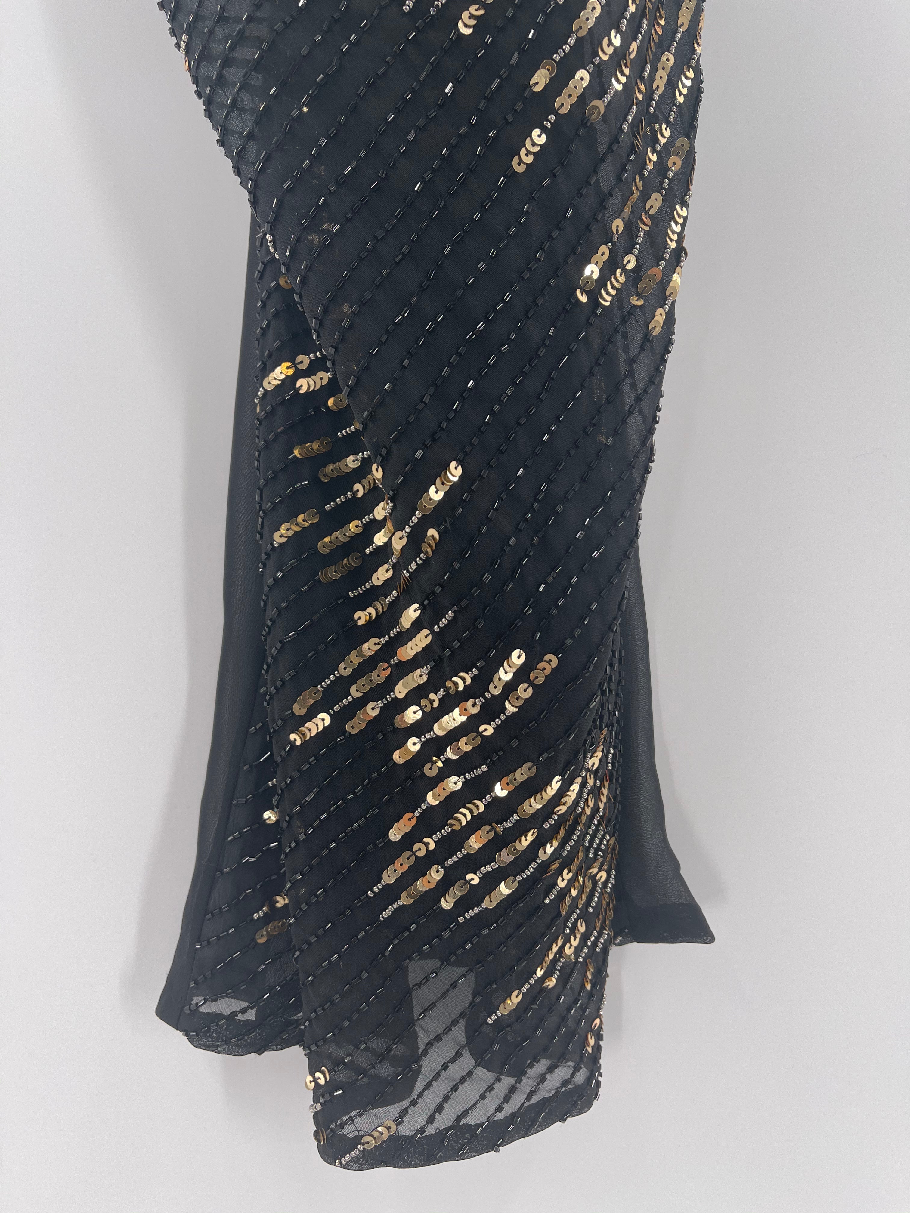 David Bitton Beaded Dress (Small)