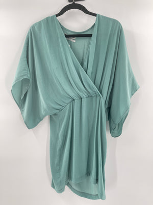 Urban Outfitters Blue Drape Dress (SzXS) - The Thrifty Hippy