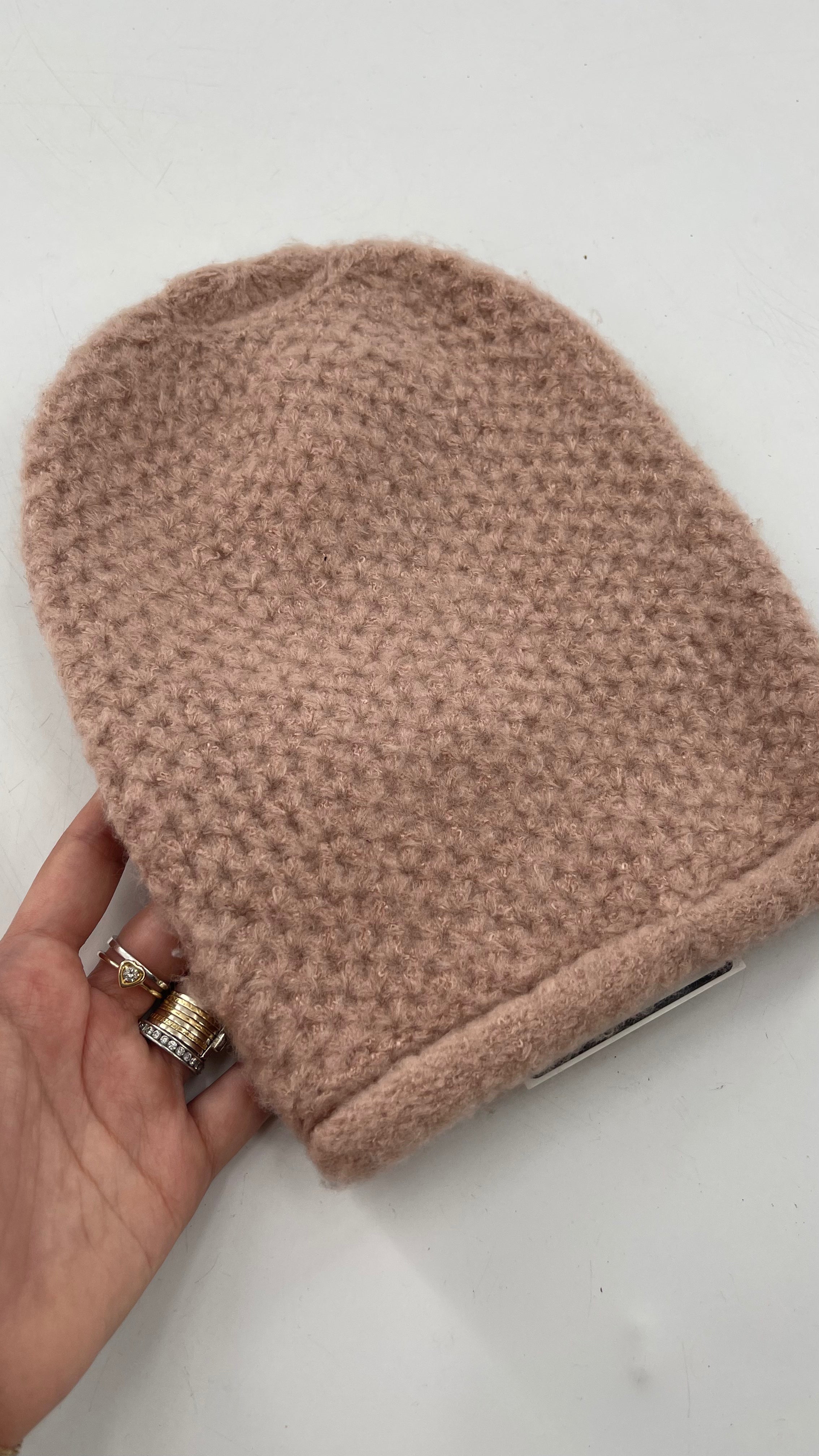 Free People Blush Knit Beanie