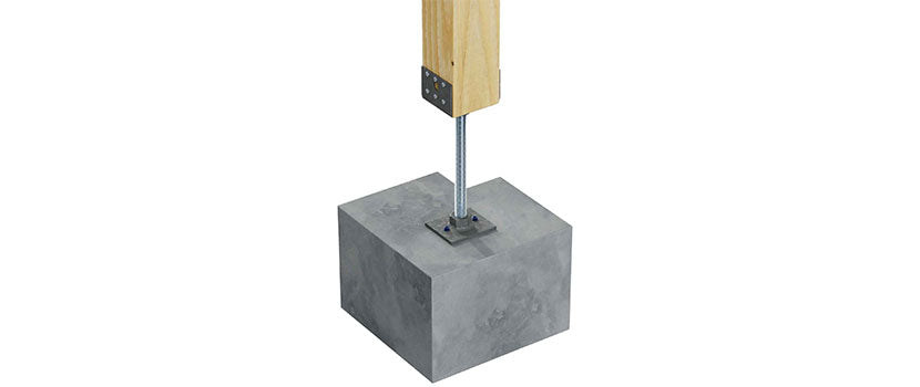 Simpson Adjustable Porch Base