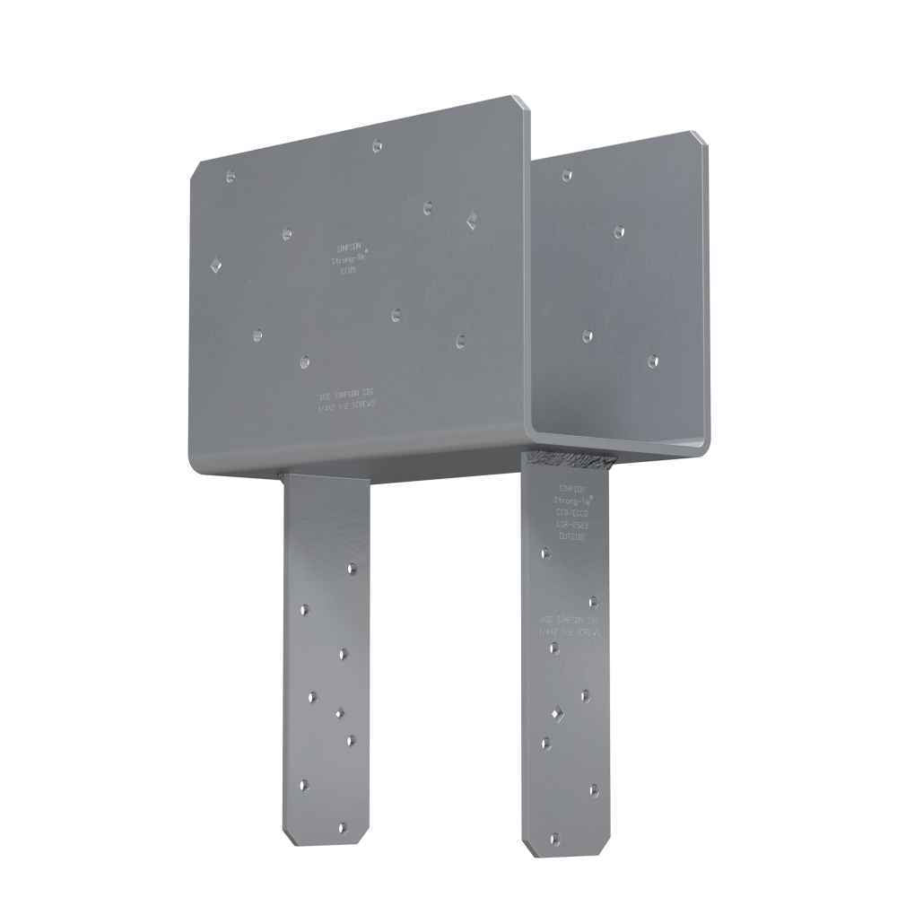 Simpson CCQ66SDS2.5 Column Cap w/SDS Screws - Gray Paint 