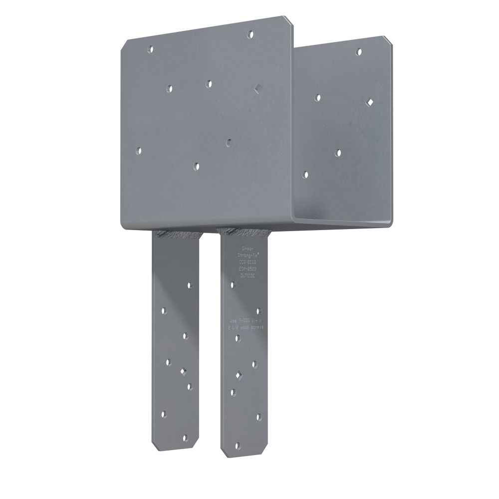 Simpson CCQ66SDS2.5 Column Cap w/SDS Screws - Gray Paint 