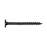 #8 x 3/4 dagger-lok Square Flat w/Nibs Coarse Wood Screws Zinc