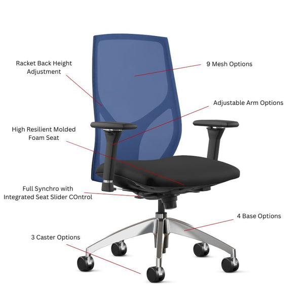 HAG Vault task chair specification by Phil Zen