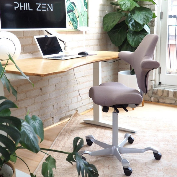 HAG Capisco by PhilZen best home and office chair for standing desk and versatile home