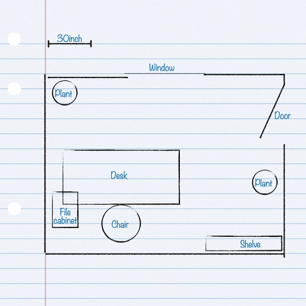 How to create a home office floor plan that helps you be more productive by PhilZen