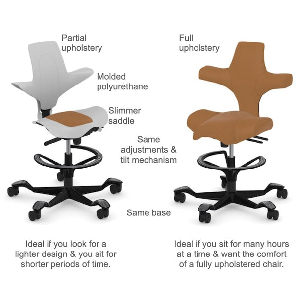 Hag Capisco versus Capisco Puls differences Best 2023 office active chair by PhilZen