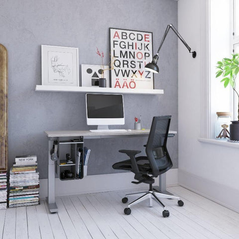 desk lamps and ergonomic chair - a winning combo