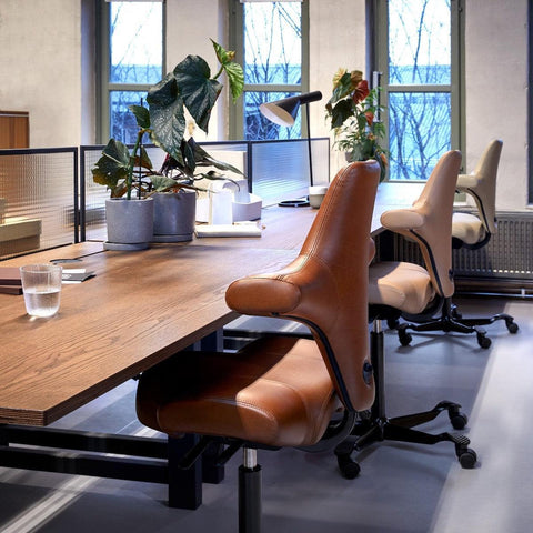 Hag Capisco Chairs in workstations