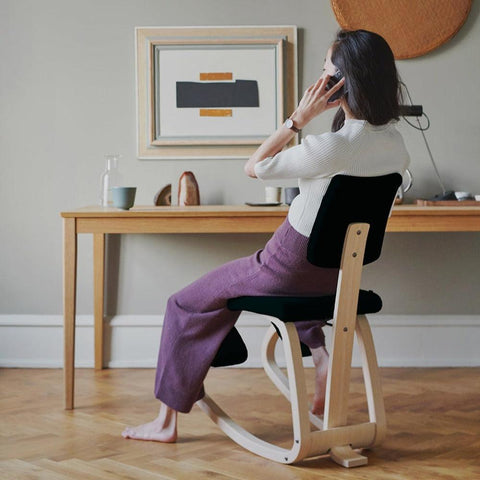 ergonomic varier variable balans plus chair - best for back pain